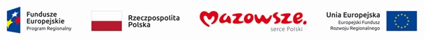 Baner z logotypami